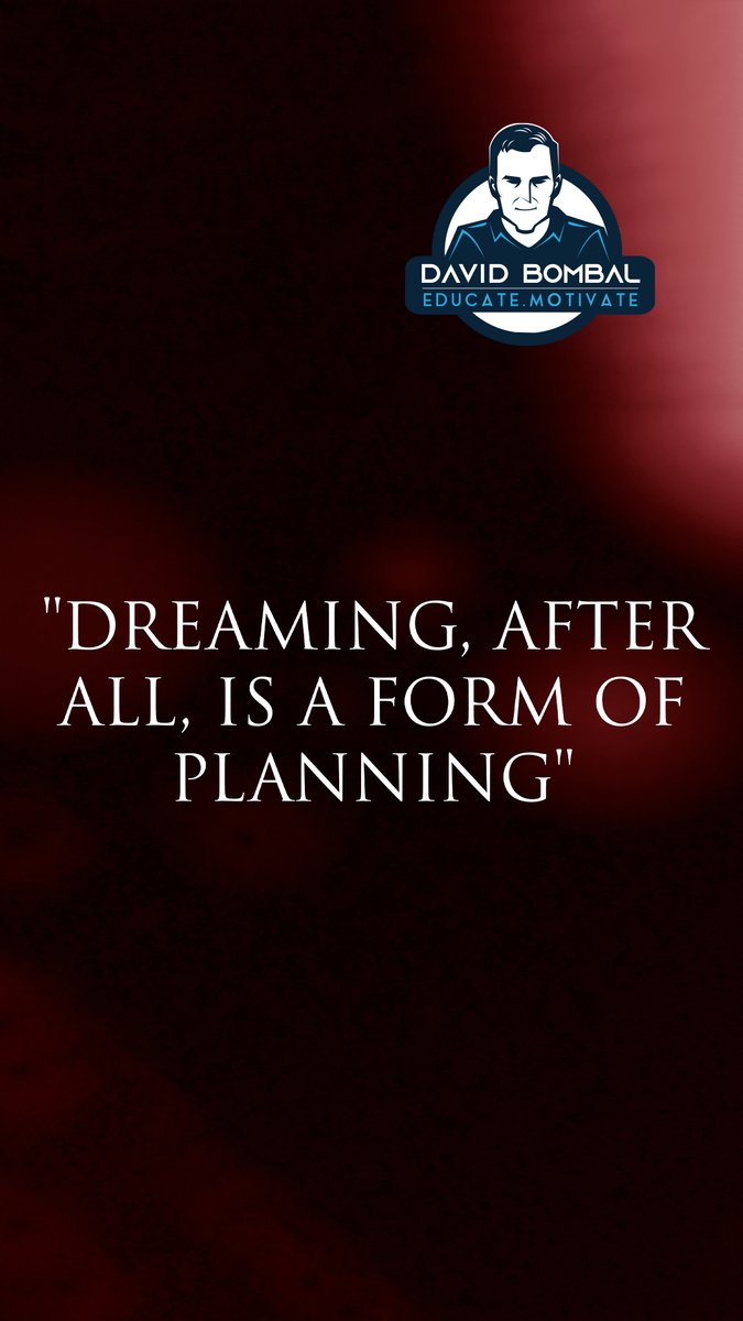 Dreaming after all is a form of planning.

#DailyMotivation #inspiration #motivation #bestadvice #lifelessons #changeyourmindset