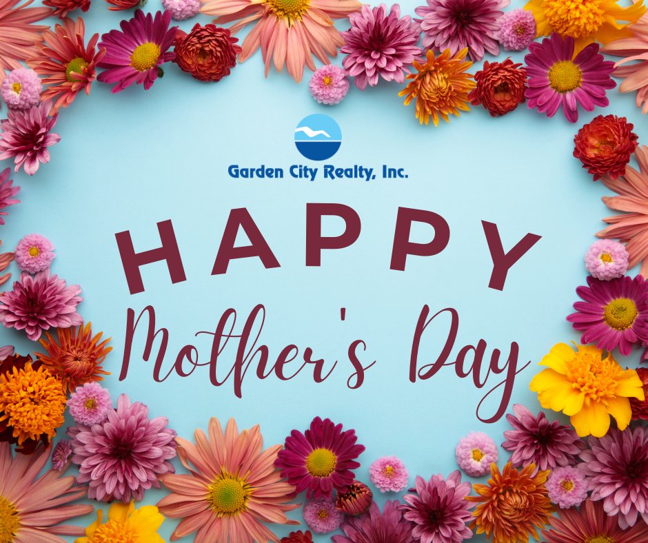 Happy Mother's Day from Garden City Realty! 🌼 Today, we celebrate the incredible love, strength, and beauty of all the amazing moms out there.  Here's to you, today and every day. 

#MothersDay #GardenCityRealty #LifesGrandOnTheSouthStrand #MothersDay  #HappyMothersDay