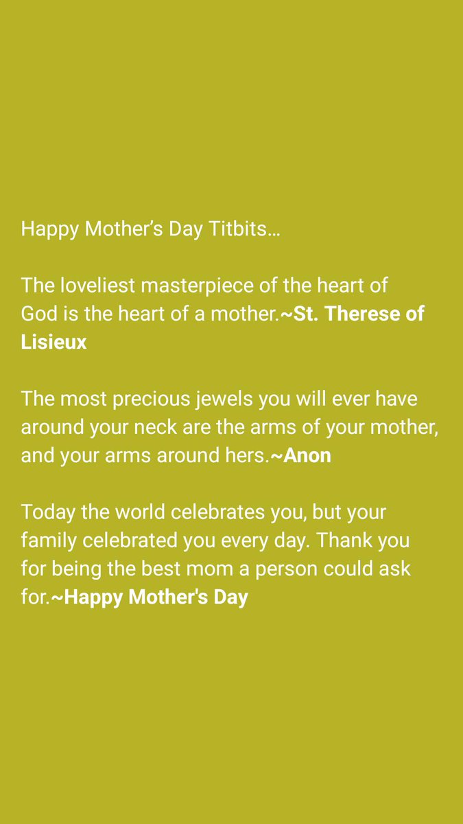 MusingwinM's tweet image. Happy mothers day