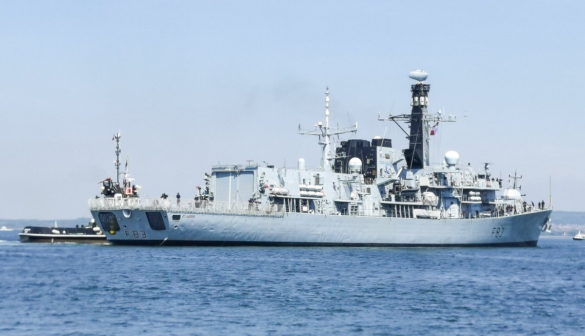 HMS St Albans arrives @NavyLookout @WarshipCam @WarshipsIFR @warshipworld @HMSStAlbans