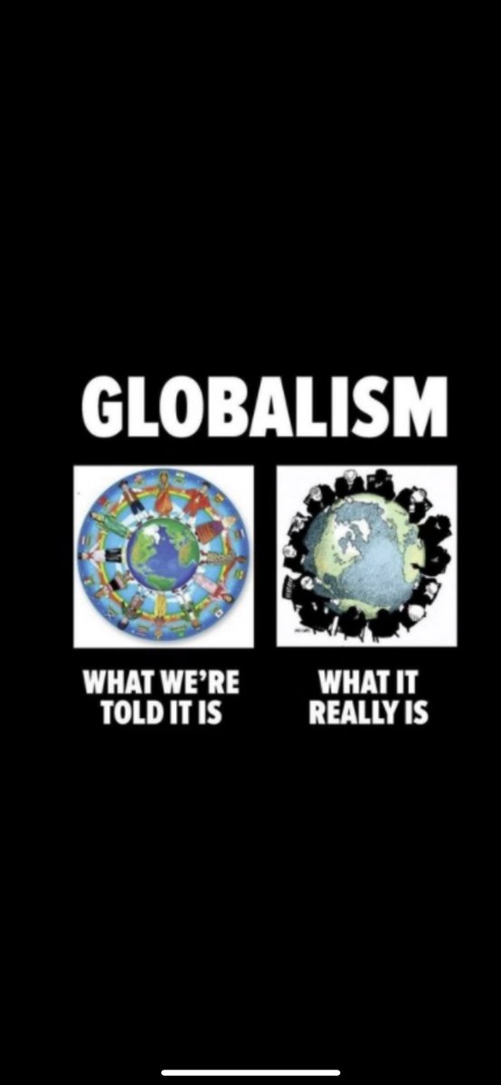 That’s what Globalism really is!