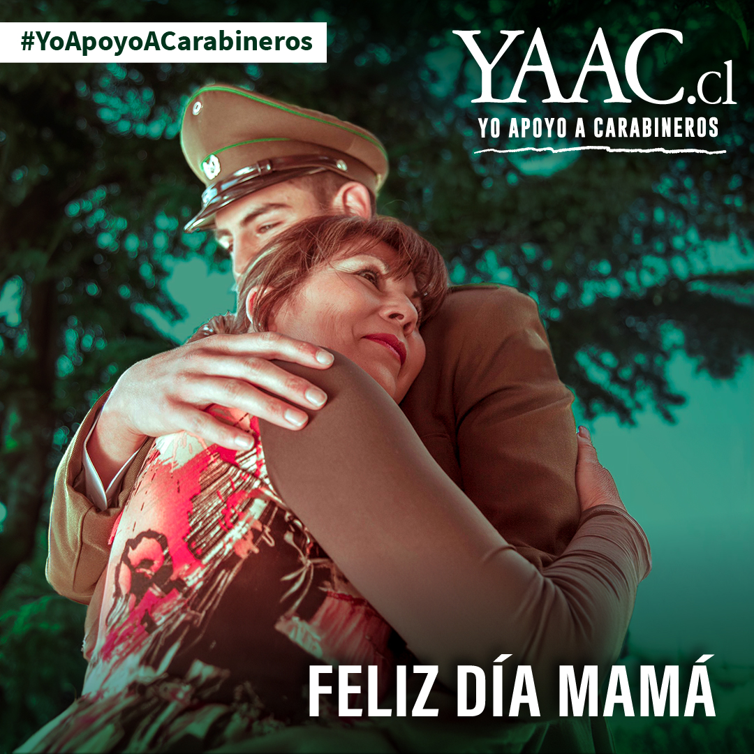 Para todas aquellas que día a día lo dan todo por sus hijos, #FelizDiaMamá les desea #YoApoyoACarabineros #YAAC

¡Suma tú voz a esta causa ciudadana en YoApoyoACarabineros.cl !