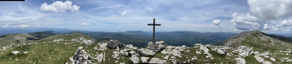 Croix de Verse aujourd’hui 1711 m d’altitude @Greo1400 #departement06 #greolieres