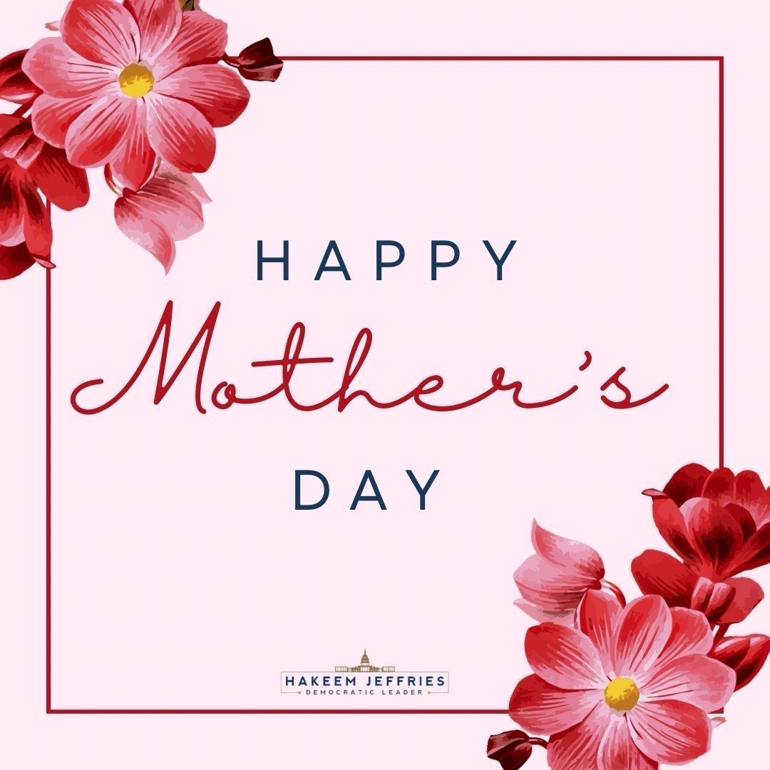 The unconditional love of a Mom is like none other. Happy Mother’s Day to the women of America!!! 🌺🌸🌺💕💕💕