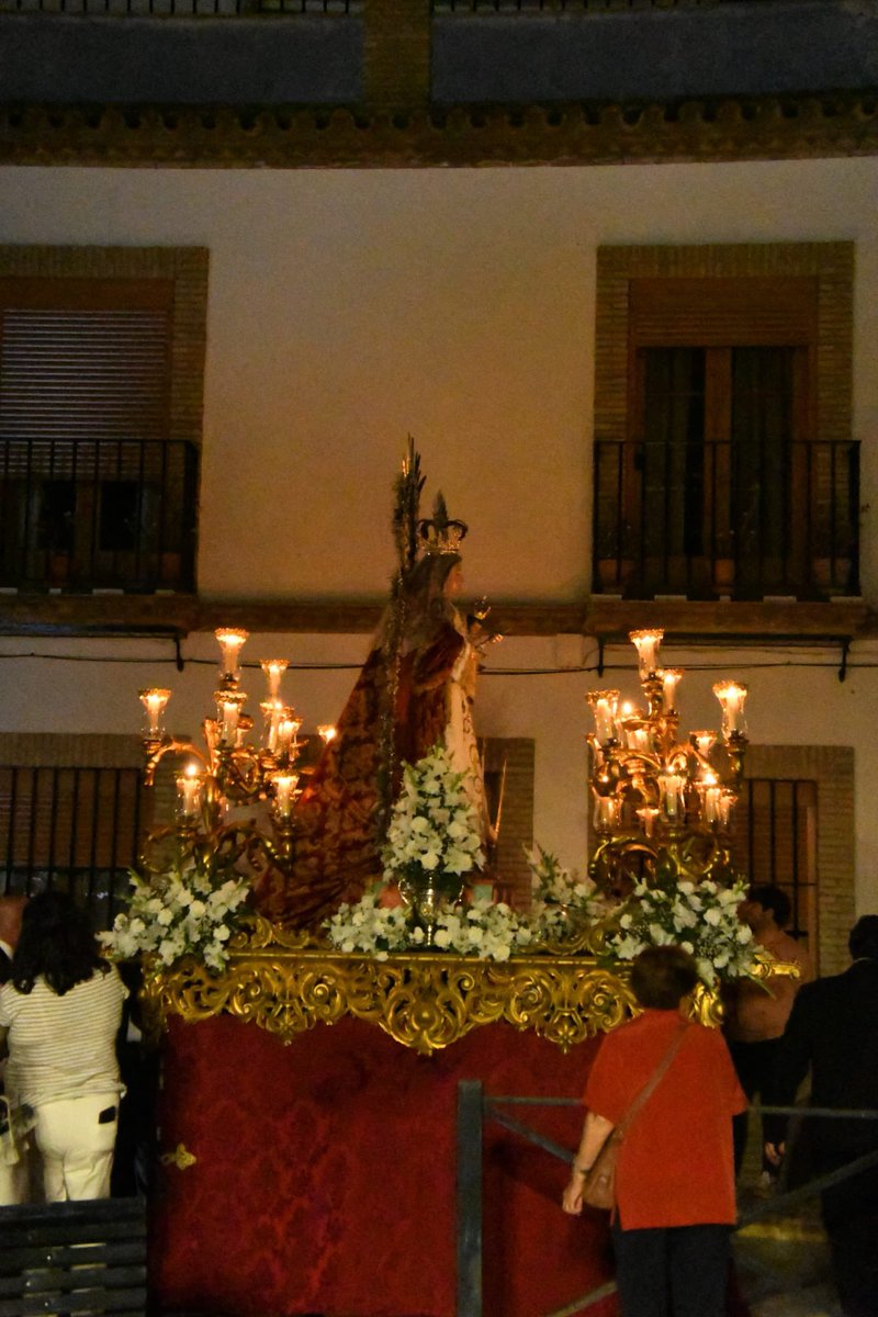 Procesión de la Virgen de la Candelaria de Camas @StaBrigidaCamas #LaProvinciaExiste #SacramentalesSevilla24 #GloriasSevilla24 #TDSCofrade #Sevilla #ASacro 📸 @LuisManuelFernn