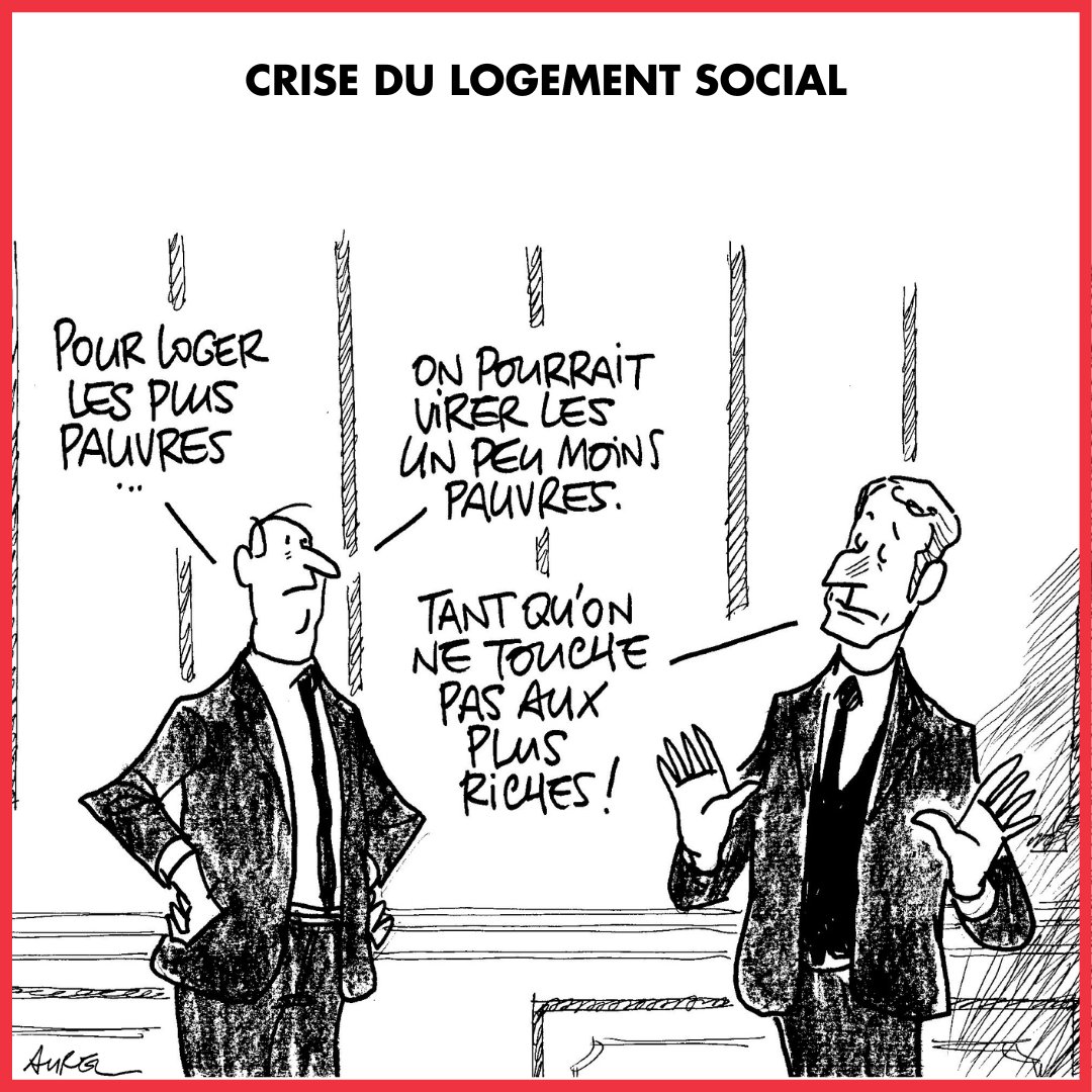 ✏️ L'actu vue par Aurel (@coolstand)
#logement