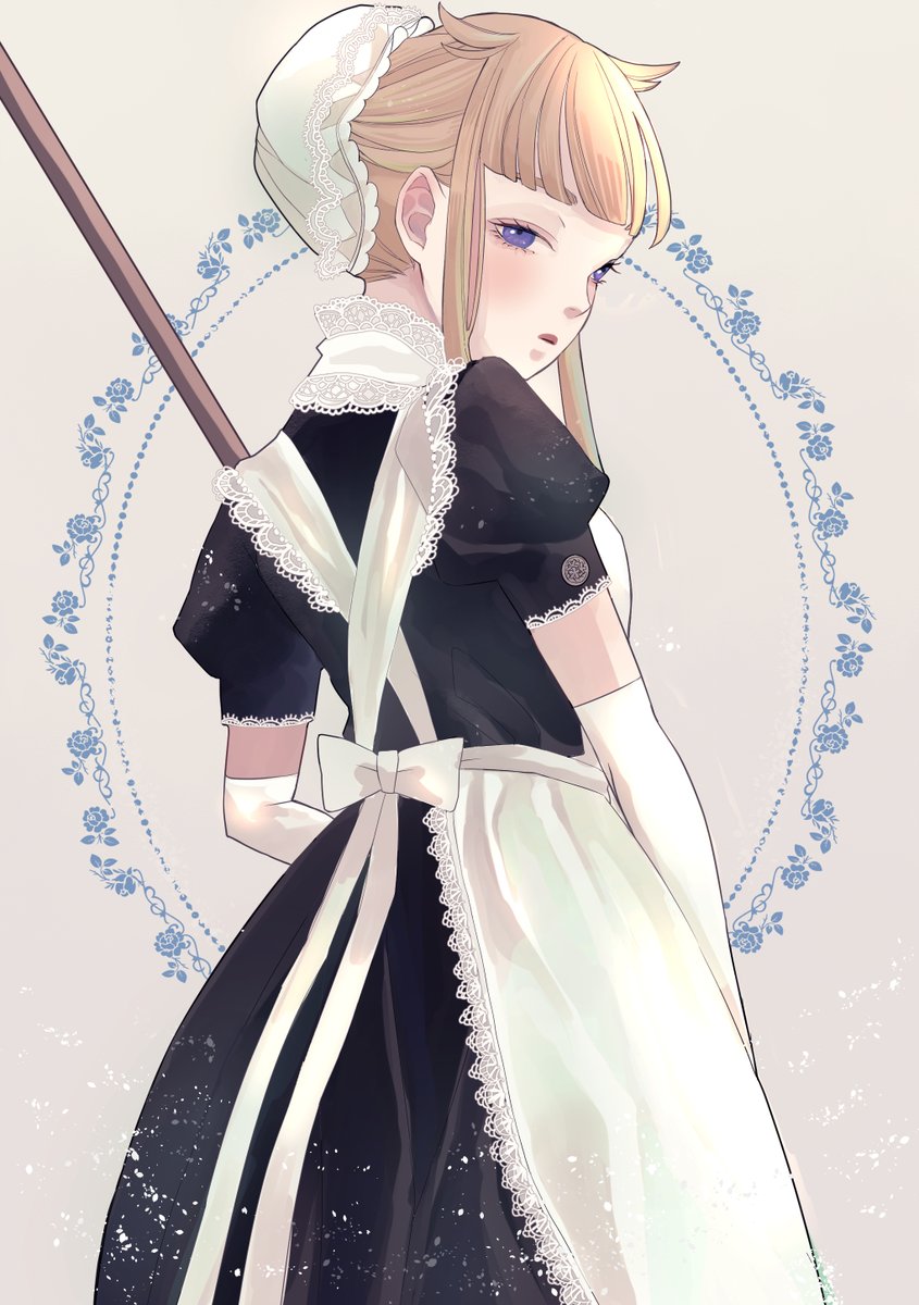 azmaeri's tweet photo. 遅刻　メイドの日　rkgk https://t.co/LKcZjrgue1