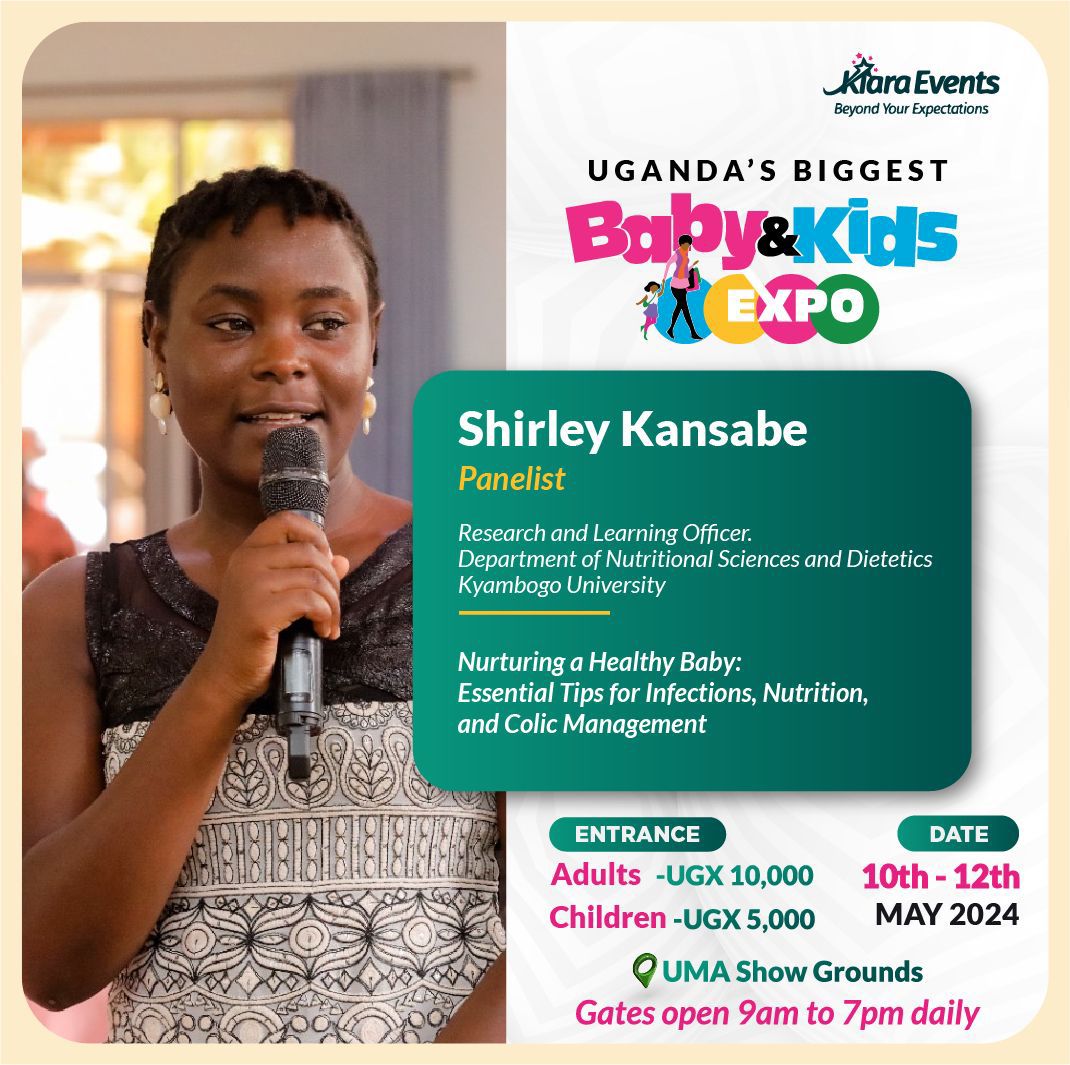 There's still time to learn about children's nutrition, mental health, education, etc. at the #babyandkidsexpo2024. Please join in at UMA show grounds, Lugogo. #KiaraEvents
