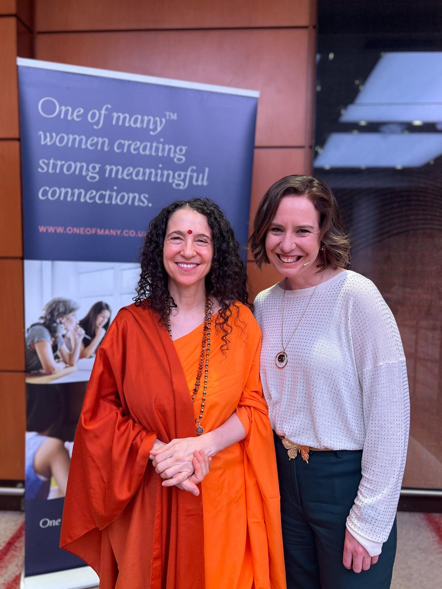 So glad to be a part of @joannamartin's and @OneOfManyWomen's #OneWoman conference in London yesterday sharing my journey from #HollywoodtotheHimalayas & the powerful wisdom of the Himalayas to help women find their courage, lead powerfully & be more effective! #WomenEmpowerment