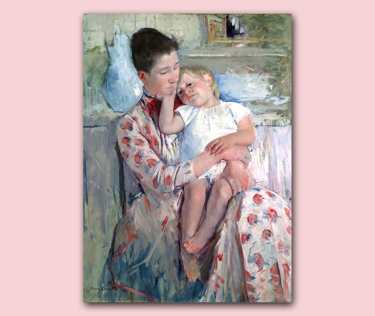 Art Inspiration For Today: - “Happy Mother’s Day!”
Mother and Child by Mary Cassatt (American), oil on canvas, genre: Portraiture, Impressionism, ca. 1890  #motherandchild #marycassatt #artinspiration #mothersday #oilpainting #fineart #portraiture #impressionism #artonx
