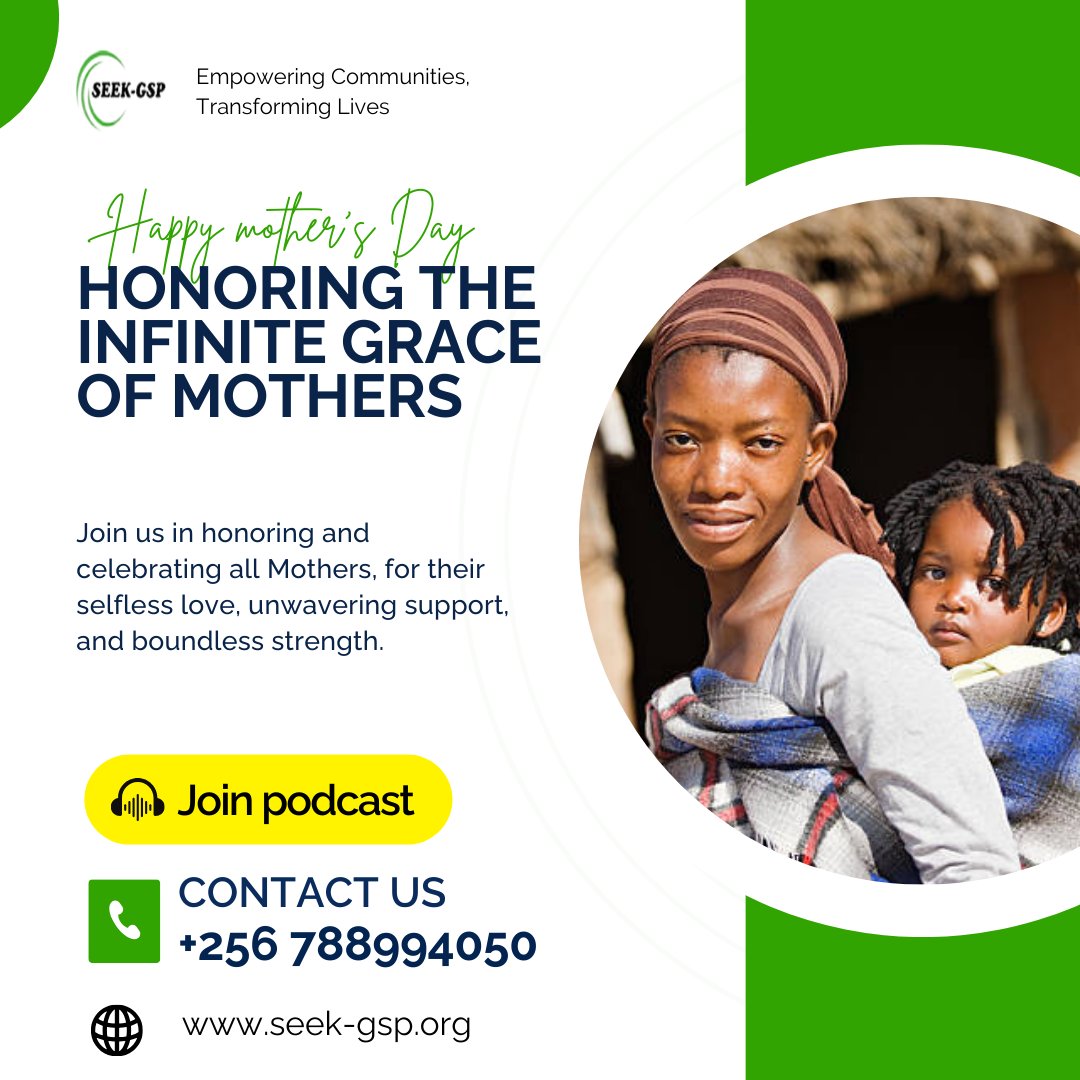 SEEK GSP Intitiative (@seekgsp) on Twitter photo ๐โจ Join Us in Honoring the Infinite Grace of Mothersโจ๐
Let's take a moment to honor the remarkable women who shape our lives with their love and wisdom. Mothers play an irreplaceable role in our journey. <a href="/WHO/">World Health Organization (WHO)</a> <a href="/Makerere/">Makerere University</a> <a href="/MQmentalhealth/">MQ</a> <a href="/gchallenges/">Grand Challenges Canada</a> ๐โจ Join Us in Honoring the Infinite Grace of Mothersโจ๐
Let's take a moment to honor the remarkable women who shape our lives with their love and wisdom. Mothers play an irreplaceable role in our journey. <a href="/WHO/">World Health Organization (WHO)</a> <a href="/Makerere/">Makerere University</a> <a href="/MQmentalhealth/">MQ</a> <a href="/gchallenges/">Grand Challenges Canada</a>
