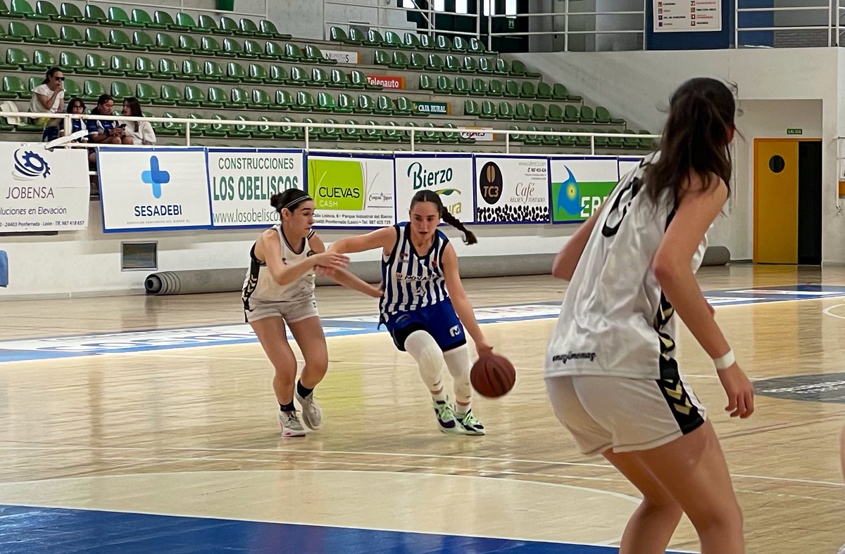 🏀 Final 1º cuarto | ⛹🏻‍♀️ @CBBabieca 9️⃣ #NovatecSDP 🔟 📺 youtube.com/@baloncestoSDP #SoñarMásAlto #SomosSDP #F4CyL2024 #JnrFemCyL