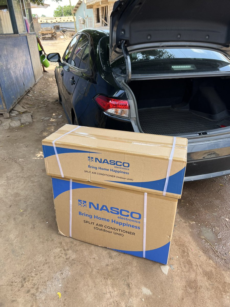 Nasco 1.5 delivered by us

GH₵ 3,499 only 

☎️055 328 9132
📍Ashaley Botwe