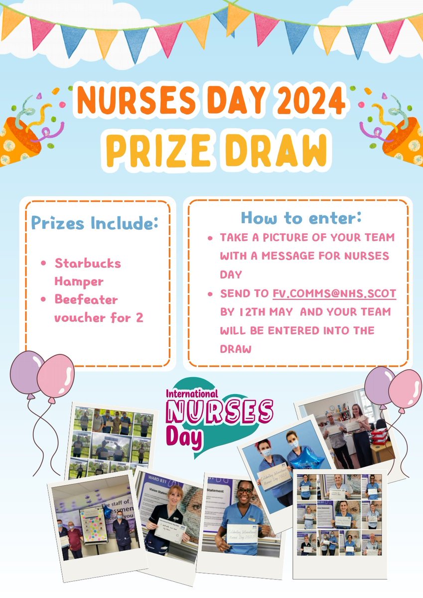 Happy Nurses Day! 😊 Don't forget to send in your Nurses Day Photos 📸