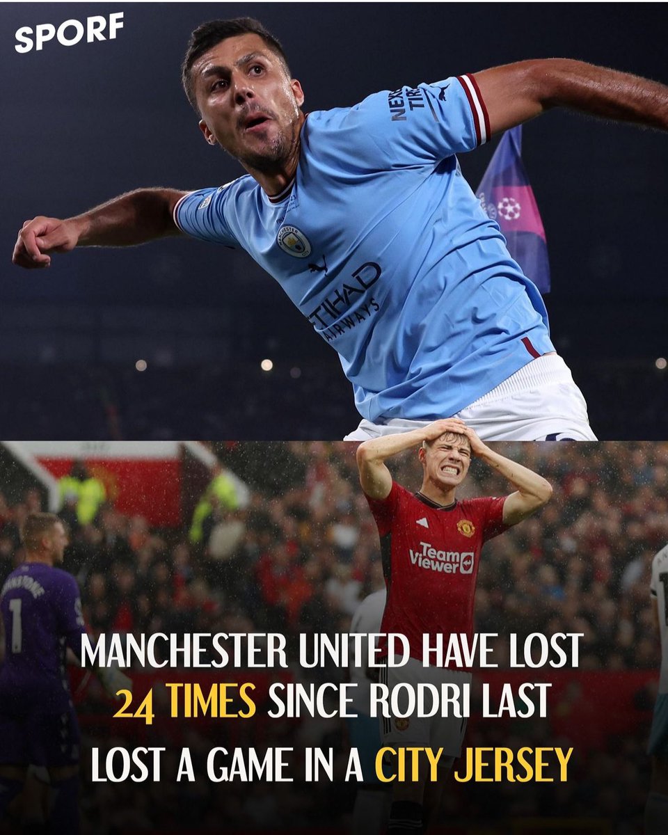 United have been abysmal and Rodri’s record is ridiculous BUT why the fuck are we not counting the loss to Real Madrid just cos it was penalties?? Proper odd. They lost and went out of the UCL. End of.