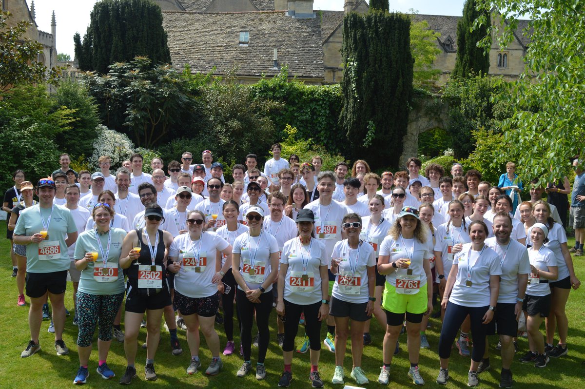 Congratulations to everyone on #teamMagdalen who ran the @TownandGown10k today!

You're all stars!🤩⭐️🌟