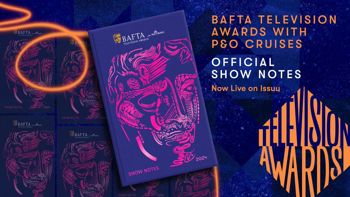 BAFTA (@bafta) on Twitter photo Following tonight's #BAFTATVAwards with <a href="/pandocruises/">P&O Cruises</a> at home?
Check out the digital version of the official 2024 Show Notes below π
bafta.org/about/awards-s⦠Following tonight's #BAFTATVAwards with <a href="/pandocruises/">P&O Cruises</a> at home?
Check out the digital version of the official 2024 Show Notes below π
bafta.org/about/awards-sβ¦