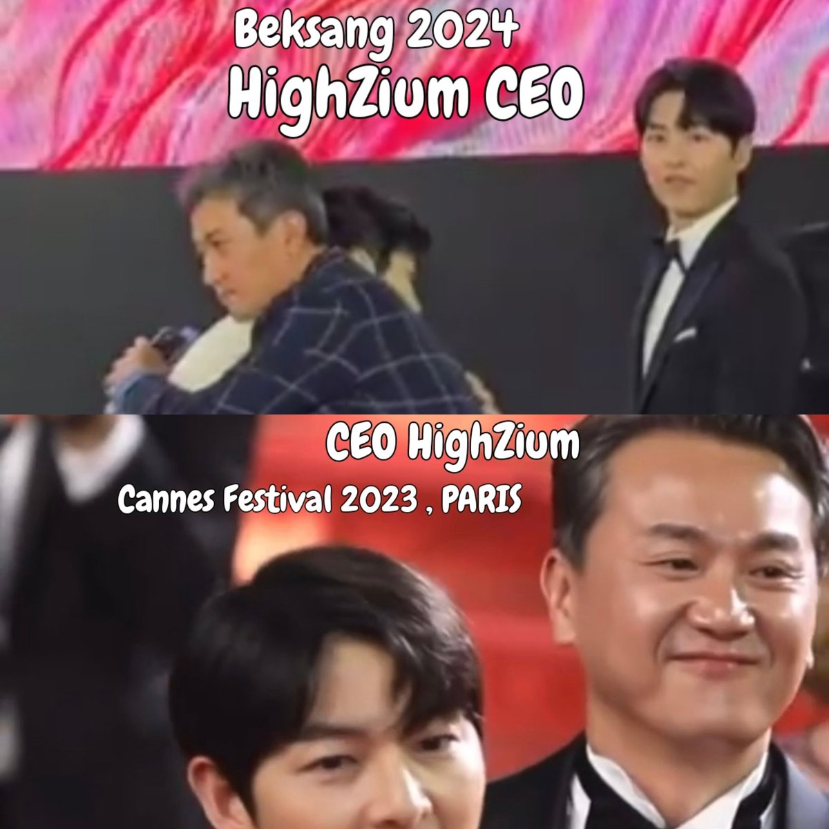 Yang nanya kenapa CEO HighZium ada terus bersama Kim Ji Won di setiap event ? Itu karena dia memang selalu mendampingi artis-artisnya, bukan hanya mendampingi Kim Ji Won

#KimJiWon #SongJoongKi