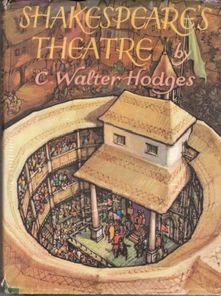 44 days until the #YotoCarnegies24 awards. Today’s illustration medal book I’m highlighting is the 1964 winner. Shakespeare’s Theatre illustrated by C W Hodges @CarnegieMedals @CILIPinfo