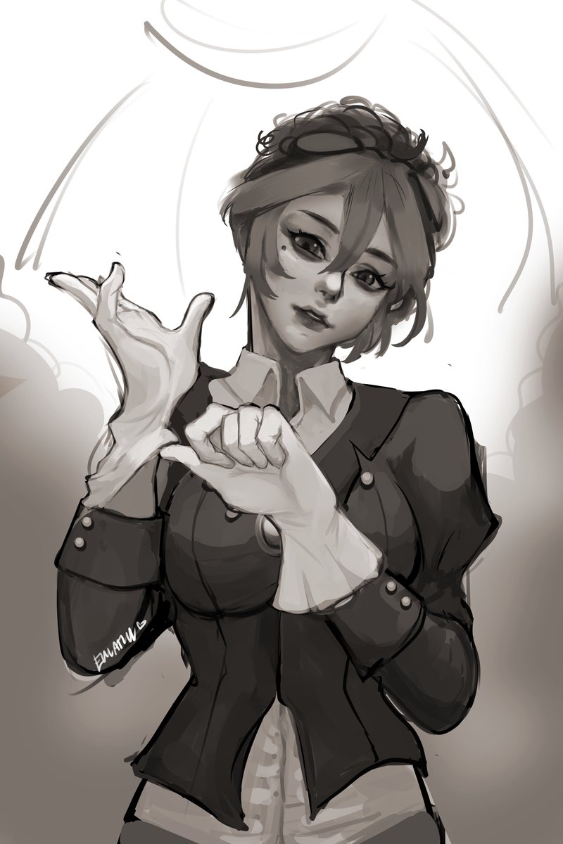 wip in progress
 flipped cus i think it looked better. Scarlett BH