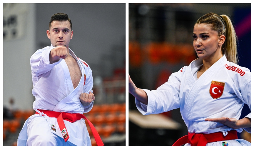 Milli karateciler Ali Sofuoğlu ve Dilara Bozan, Avrupa şampiyonu oldu. trtavaz.com.tr/haber/tur/avra…