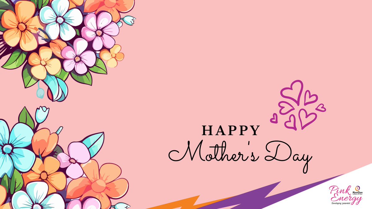 Happy Mother’s Day! Today, we celebrate all mothers and mother figures for everything that they do. #KenGenPinkEnergy^TK