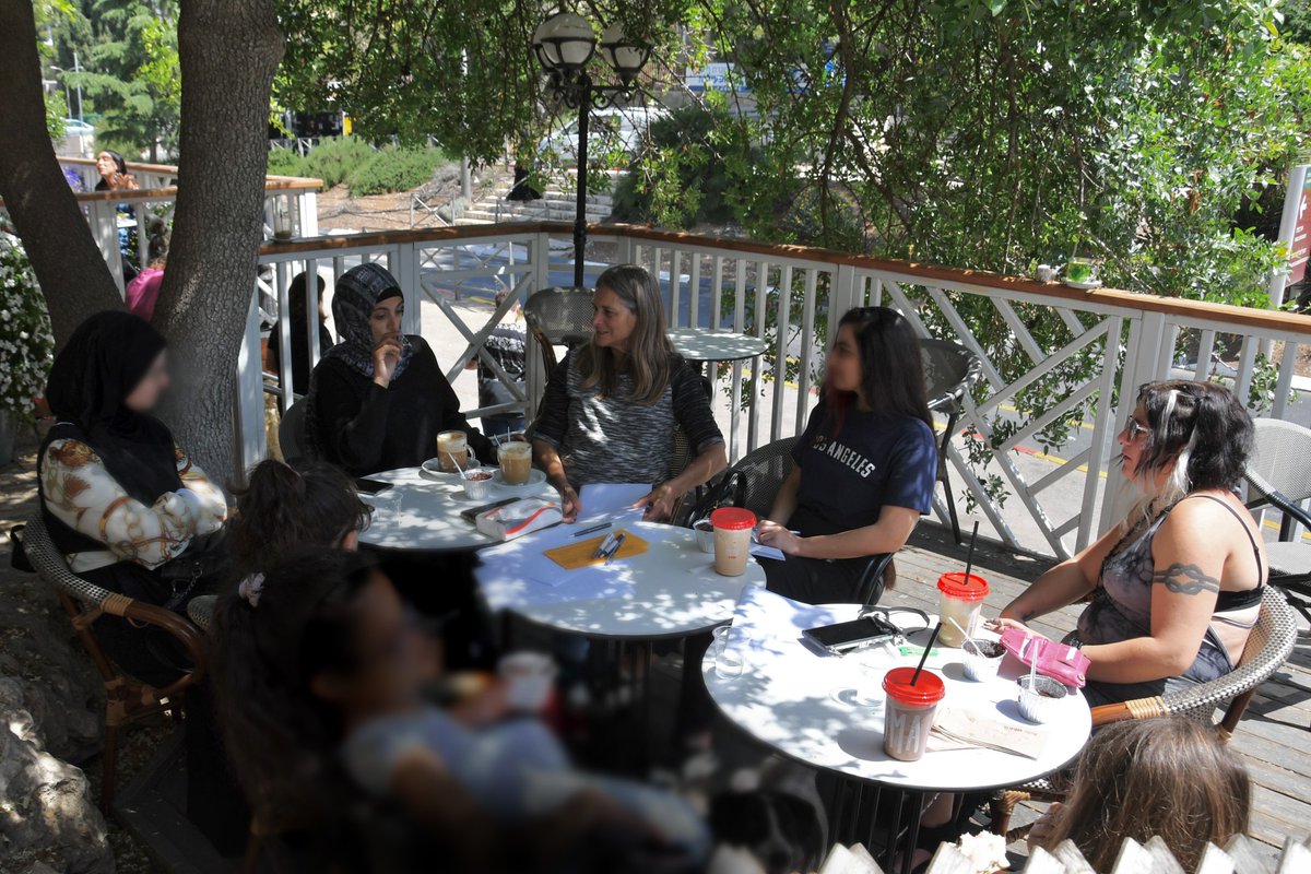 Interfaith Encounter Association (@interfaithea) on Twitter photo Women's Language Exchange provides a space where Arabic and Hebrew speaking women can learn each otherās languages, while discussing intercultural topics and getting to know each other.
This activity is part of the Interfaith Peacebuilding Initiative, funded by <a href="/USAIDWBG/">USAID West Bank/Gaza</a>. Women's Language Exchange provides a space where Arabic and Hebrew speaking women can learn each otherās languages, while discussing intercultural topics and getting to know each other.
This activity is part of the Interfaith Peacebuilding Initiative, funded by <a href="/USAIDWBG/">USAID West Bank/Gaza</a>.