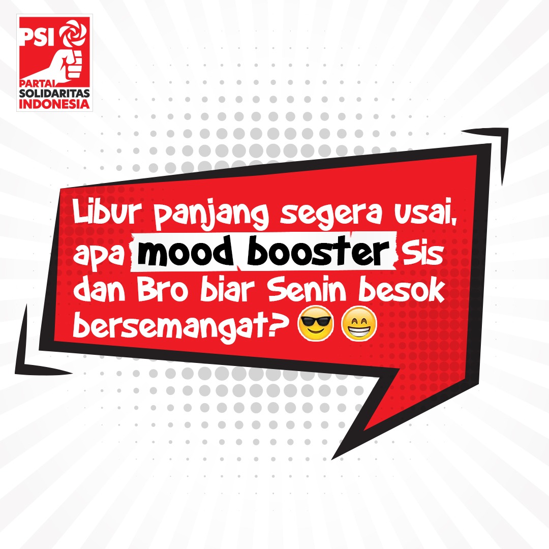 Libur panjangnya boleh segera usai.. 😳 tapi semangat juang dan optimisme harus terus menyala✨🔥 Coba coment yuk, tips dan trik Sis dan Bro menghadapi Senin biar tetep goodmood seharian 🫣🙌🏻