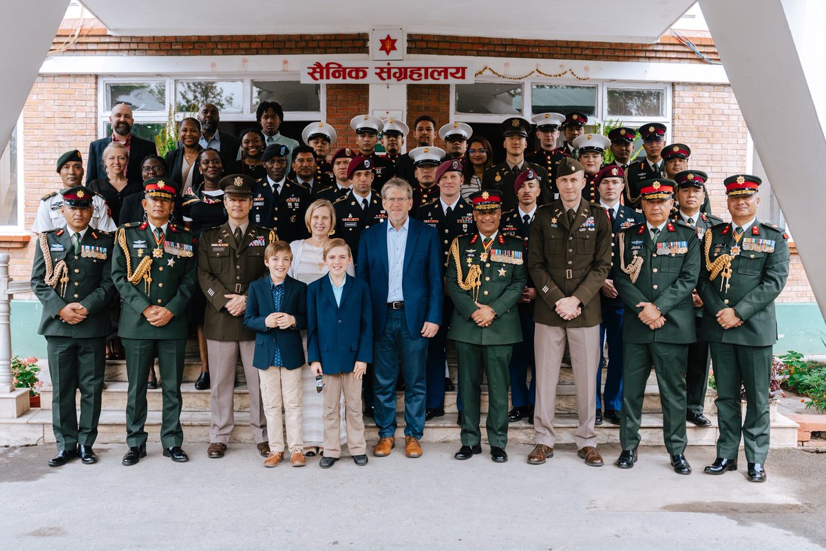 Today, I attended a wreath laying ceremony to honor U.S. and Nepali soldiers who lost their lives during recovery efforts after multiple earthquakes struck Nepal in May 2015. The actions of Capt. Dustin Lukasiewicz, Capt. Christopher Norgren, Sgt. Ward Johnson, Sgt. Eric Seaman,