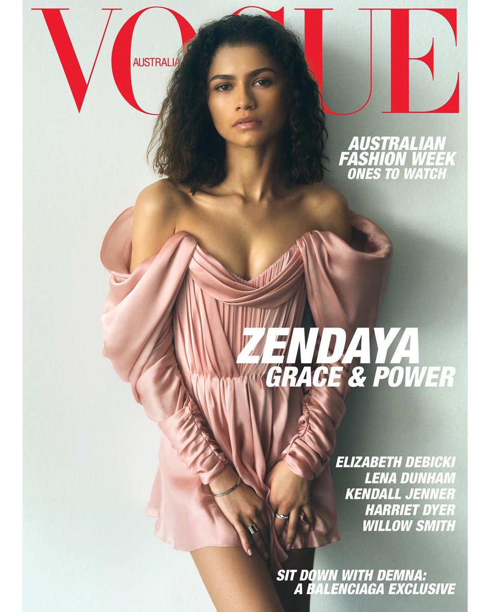 Zendaya is Vogue Australia’s May 2024 cover star!