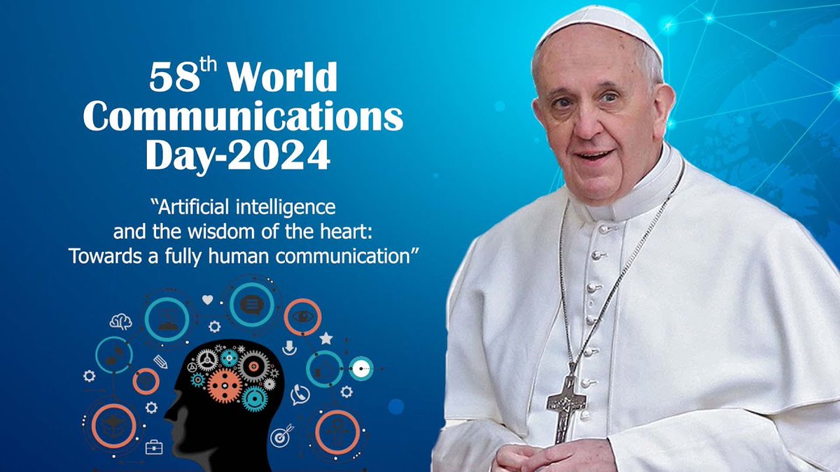 Today is #WorldCommunicationsDay /World Day of Social Communications 2024. >vatican.va/content/france…; vaticannews.va/en/vatican-cit…; osservatoreromano.va/en/news/2023-0…; pic-i.ytimg.com/vi/Z8bpUjY_Frs… #WCD2024 #WDSC2024