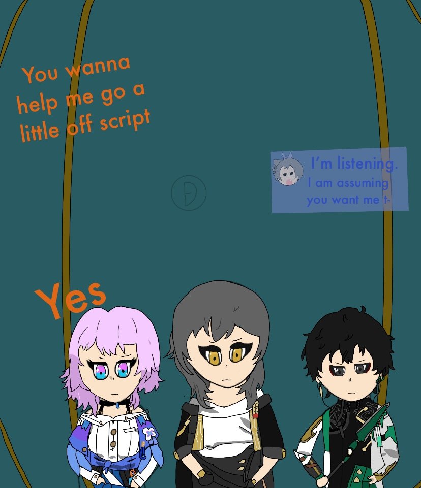 Thefandomkid1's tweet photo. Battle of blazes (1/?) #HonkaiStaiRail #Voidblazer #StarRail https://t.co/vl35ghPdJT