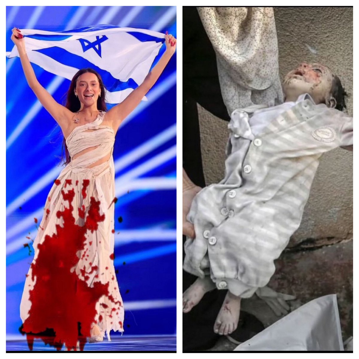 Struggling to focus on how Israel got on at the Eurovision Song Contest last night.