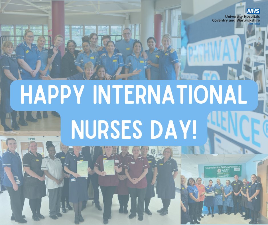 🎉Happy International Nurses Day! A huge thank you to all of our nurses who provide outstanding care on a daily basis!💙