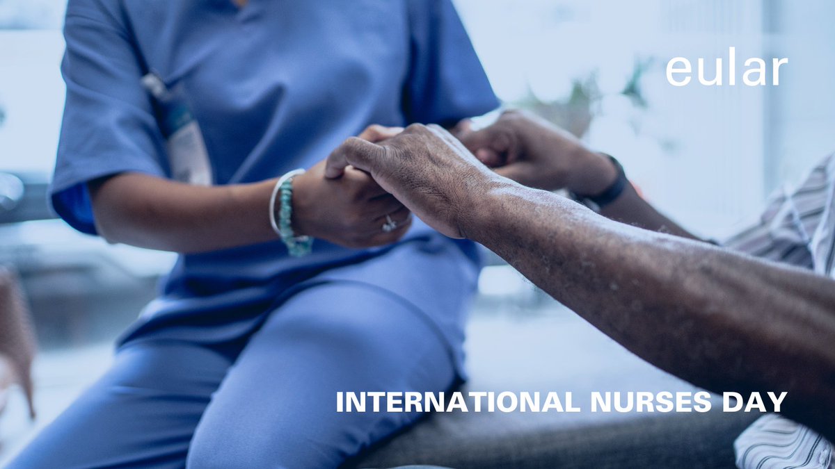 📢Today is #InternationalNursesDay! 🌍Let's highlight the invaluable contributions nurses make to public health and celebrate their essential role in our healthcare system! #EULAR #Rheumatology #Nurses #eularADVOCACY