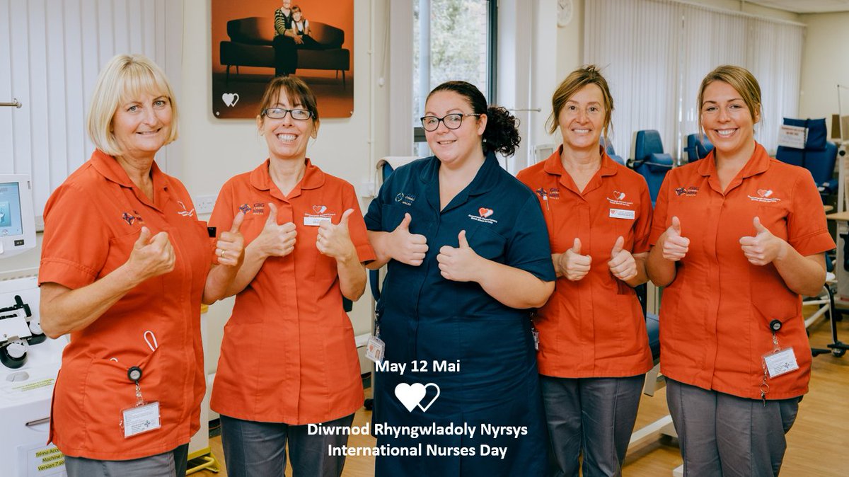 👩‍⚕️ Today marks #InternationalNursesDay 👨‍⚕️ We want to share our special thanks to all our incredible nurses here & to every nurse across the globe. ❤️ We are so thankful for your hard work, kindness, care & compassion. Diolch!