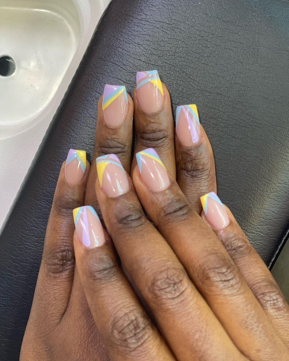 Pastels are in this spring! We are loving this fresh mani done by the talented Camberley Nails! 💅