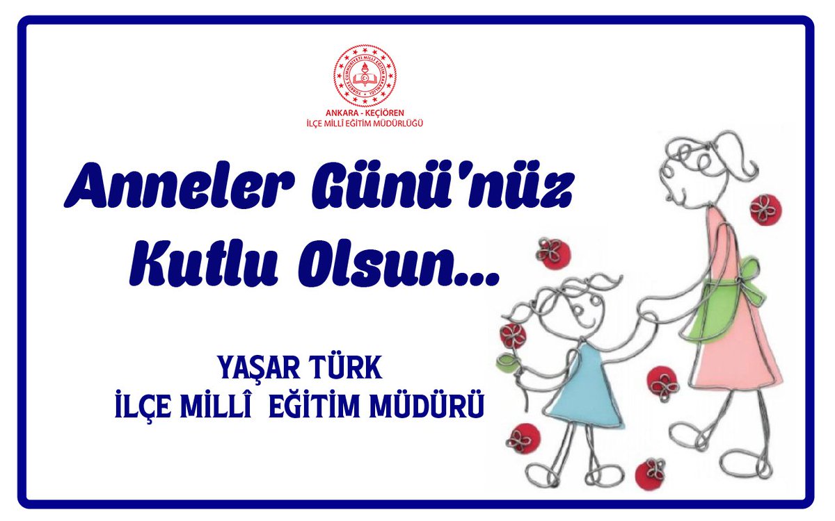 Anneler Günü’nün annelerimizin değerini daha iyi anlamamıza vesile olacağı inancıyla başta evlatlarını vatan uğruna şehit vermiş annelerimizin ve tüm annelerin #AnnelerGünü nü kutluyor, hepsine sevgi ve saygılarımı sunuyorum. @Yasarturk6155 @kocakysr @MemAnkara