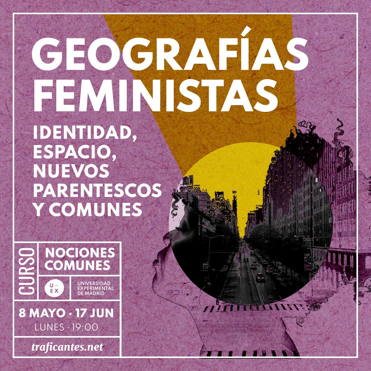 #Actividad #Mañana Charla abierta: Geografías Feministas. Con Raquel Gutiérrez Aguilar Lunes 13MAY 19hs @AteneoMaliciosa  @NocionesComunes   Identidad, espacio, nuevos parentescos y comunes. acortar.link/wMyFJy