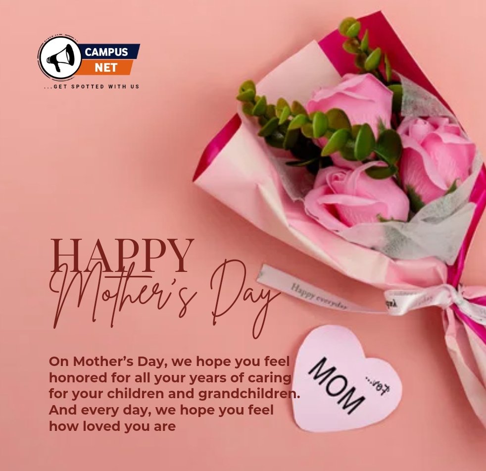 Happy mother's to you all our lovely mother's here #MothersDay