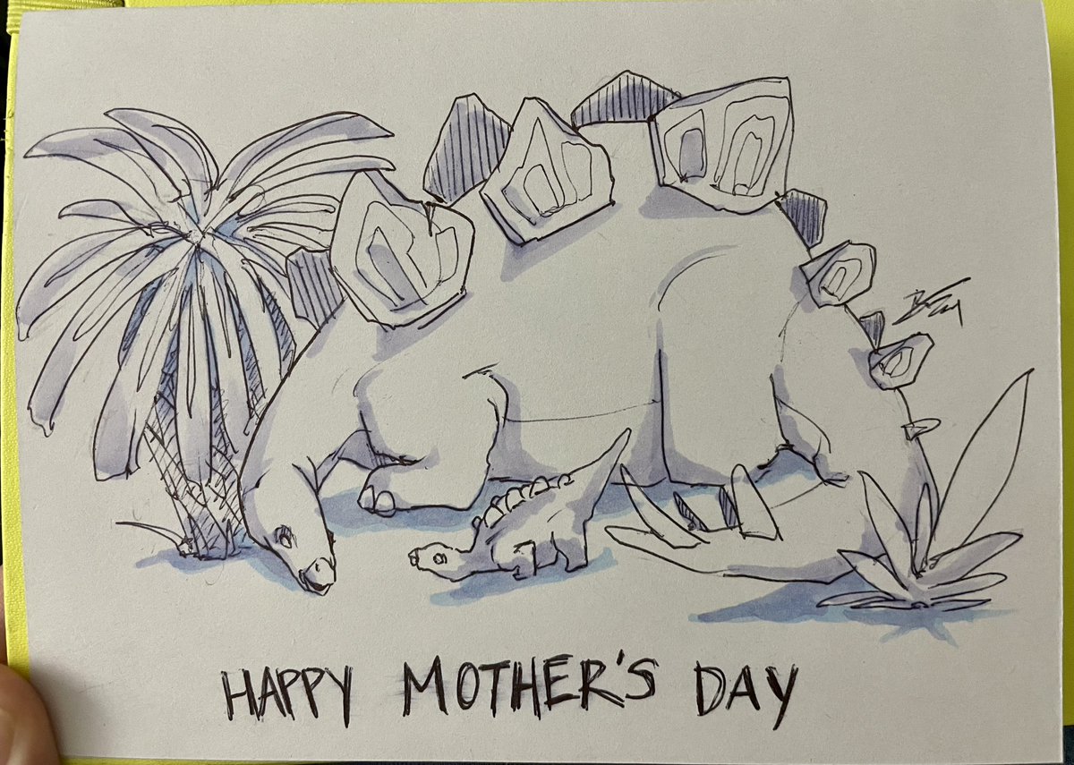 Happy Mother’s Day to all the dino mamas out there!

#MothersDay #stegosaurus