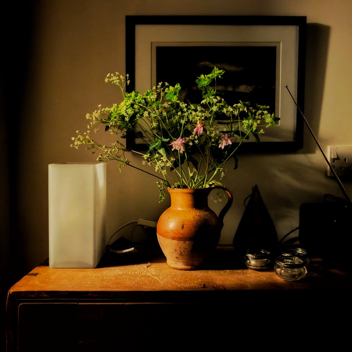 Still Life with Jug of Cow Parsley