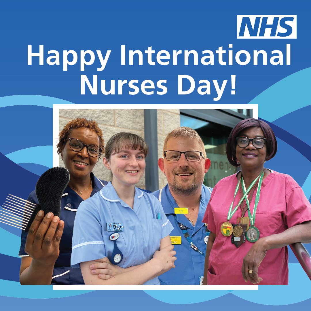 Happy International Nurses Day! #IND2024 With more than 50 different nursing roles in the NHS, no two nursing careers are the same. Thank you to every nurse for the compassionate care you provide to patients and the public across the country. 💙