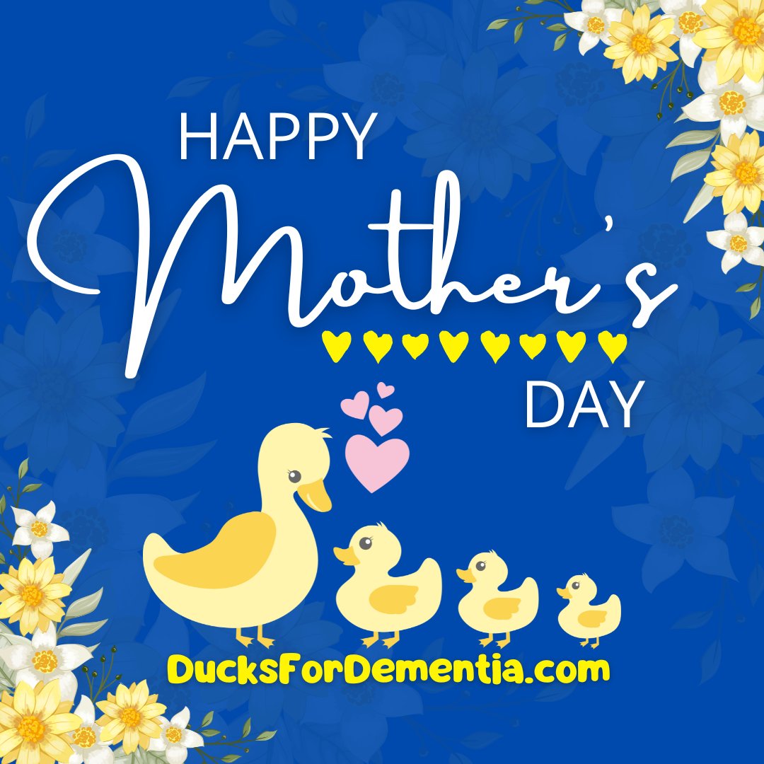 💻ducksfordementia.com

#mothersday #ducksfordementia #dementia #dementiaawareness #alzheimers #alzheimersawareness