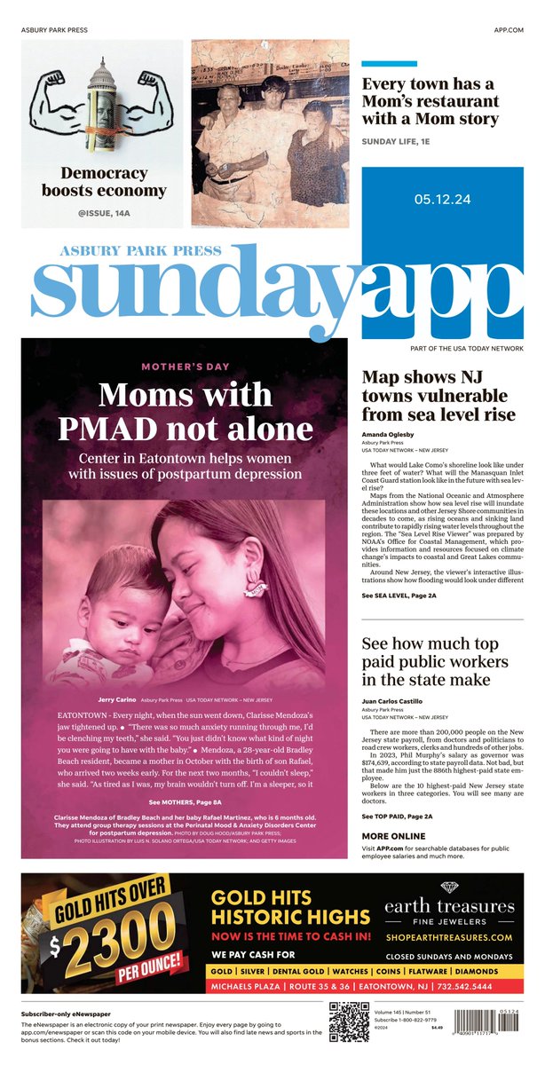 🇺🇸 Moms With PMAD Not Alone ▫Centre in Eatontown helps women with issues of postpartum depression ▫@NJHoopsHaven ▫is.gd/6VIXVQ 👈 #frontpagestoday #USA @AsburyParkPress 🇺🇸