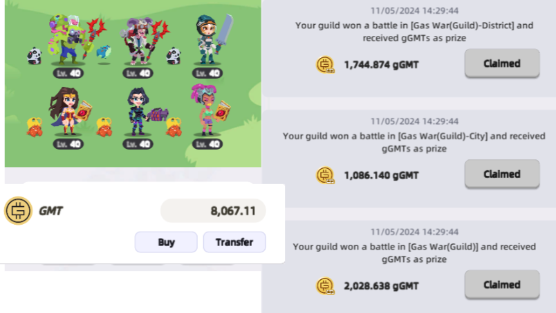 RARE HERO/SNEAKER GIVE AWAY: 
x.com/riddicktravels…

DAY 15: Victory - GAS HERO!!!..GAS WARS MASSIVE BONUS...ASRA IS WORLD CHAMPION AGAIN!
Score: 
STEPN: 2 Daily Wins
GAS HERO: 13 Daily Wins

GMT: $0.2118 on 11/5/2024

Daily Total: 20,471 GMT or $4,341 Equivalent

Running