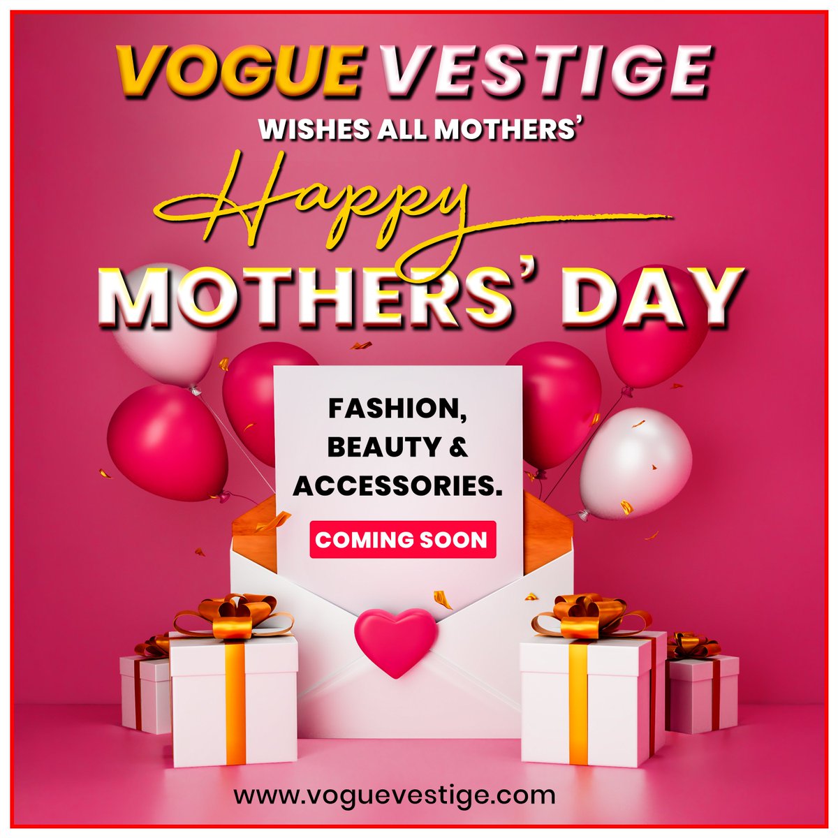 Here's to the timeless elegance and boundless strength of all mothers. Happy Mother's Day from Vogue Vestige. 📷
#momstyle #momlove #MothersDayJoy #MomAppreciation #MotherhoodMagic #GratefulForMom #mommoments #momlifebestlife #ThankYouMom #supermomcelebration