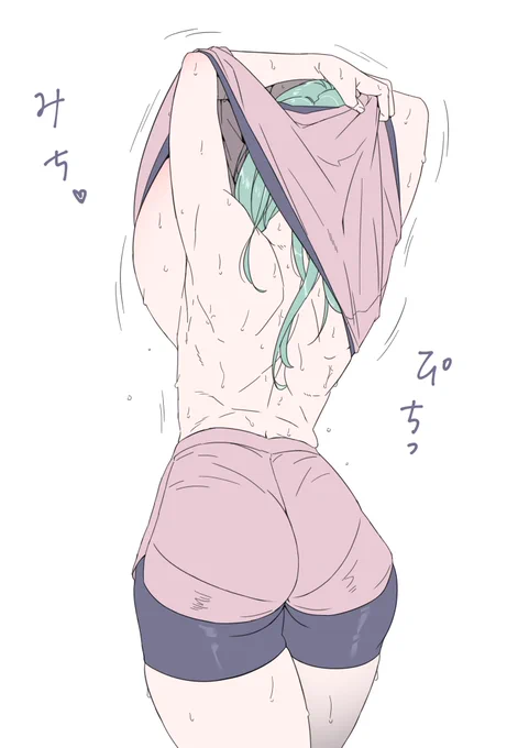 サウナあがりは服が上手く脱げないレス先生 
