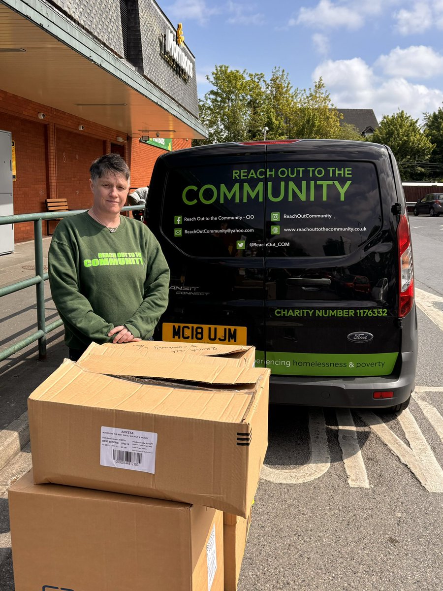 MORRISONS CHORLTON: When we put a shout out for Foodbank donations we got a call from Morrisons in #Chorlton who very generously donated towards our food response. We’ve noticed a big drop in donations over the last few months so we are very grateful for the support.