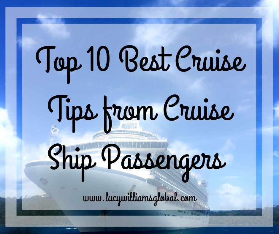 Discover the top 10 ultimate cruise tips shared by experienced cruise-goers on board. Enhance your cruise experience with insider advice from seasoned travelers. #CruiseTips #TravelAdvice
lucywilliamsglobal.com/2019/01/13/top…